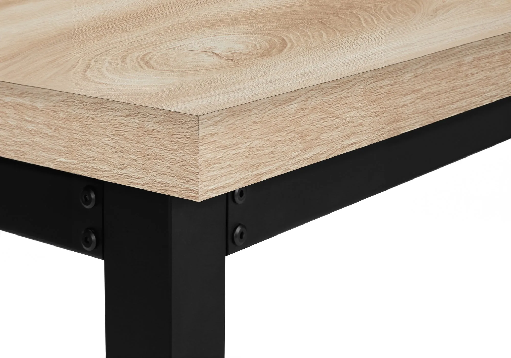 47" Adjustable Height Natural Home Office Desk