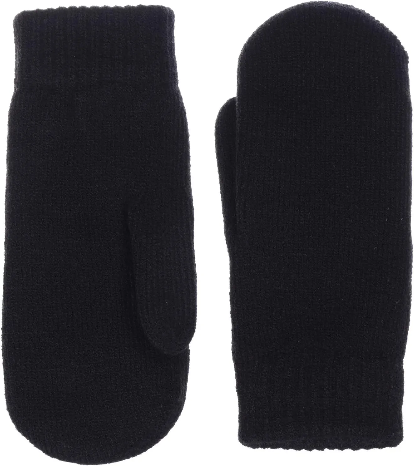 Be Your Own Style BYOS Unisex Winter Toasty Warm Solid Glitter Fleece Lined Knit Mitten Gloves