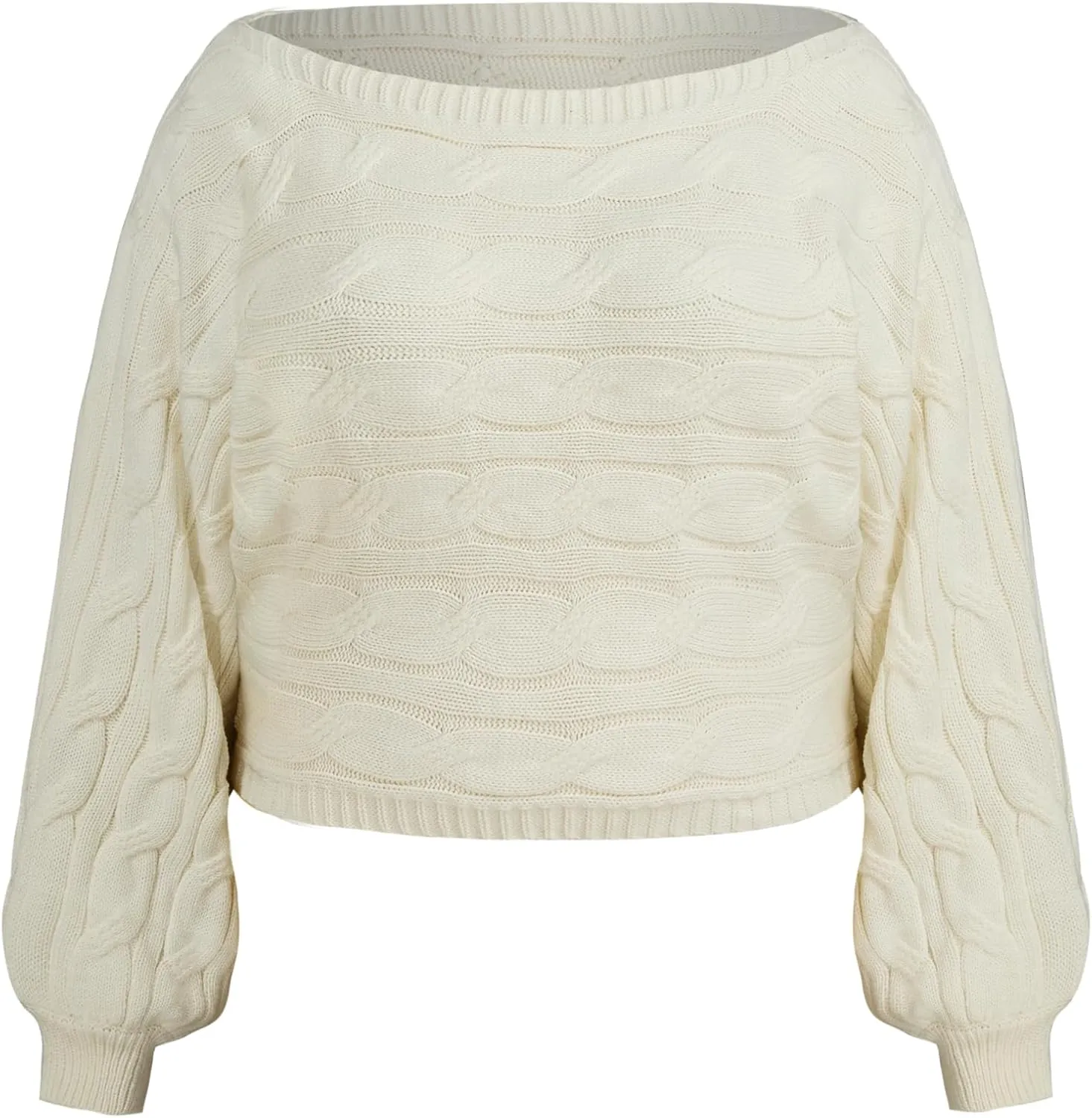 CIDER Women’s Boat Neck Dolman Sleeve Knit Sweater Fall Trendy Sweater Pullover Tops Jumper