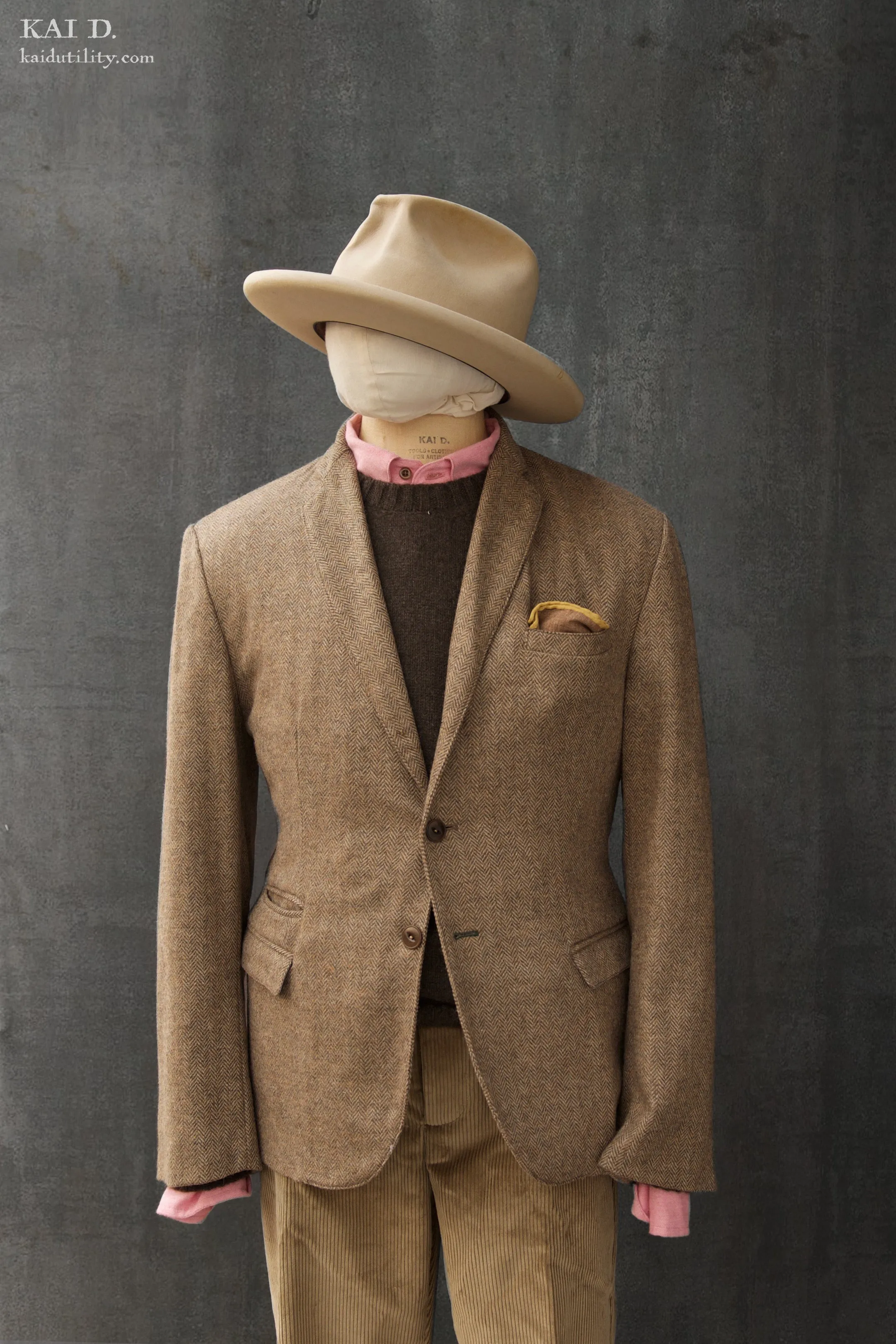 Classic Blazer - Wheat Heather - M