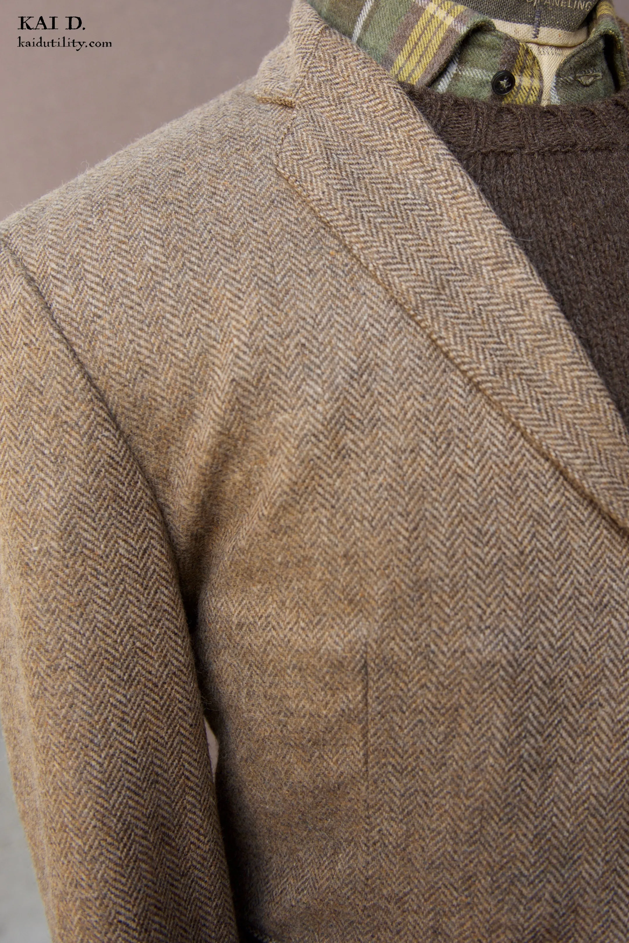Classic Blazer - Wheat Heather - M
