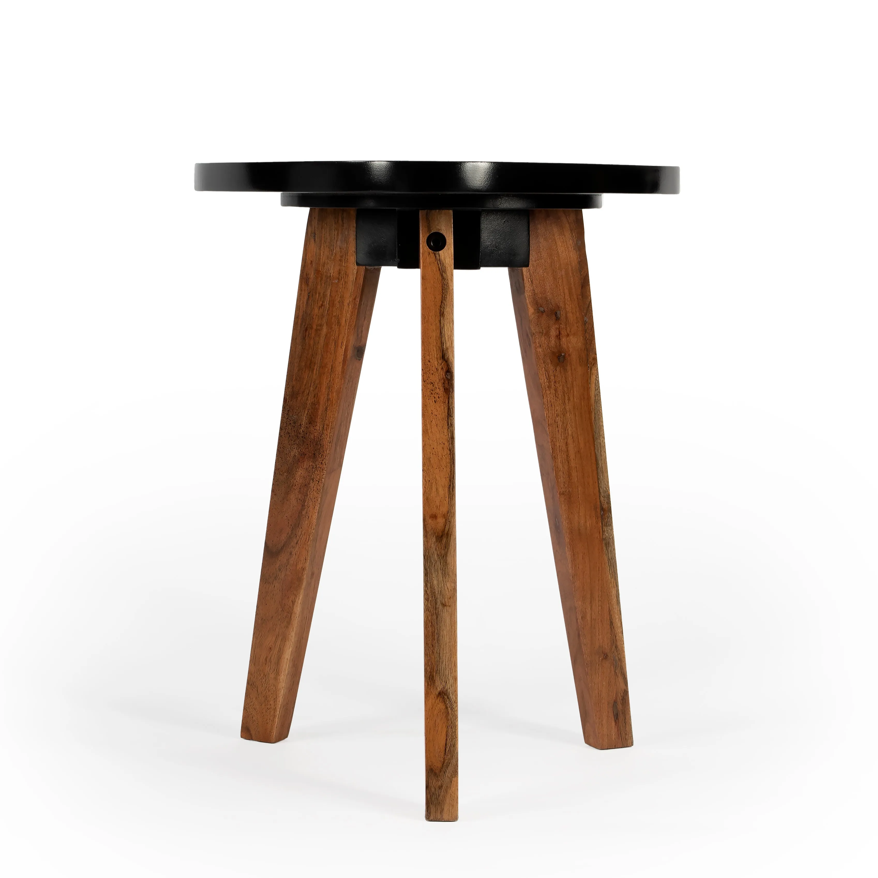 Del Mar Contemporary Side Table in Black  3303295