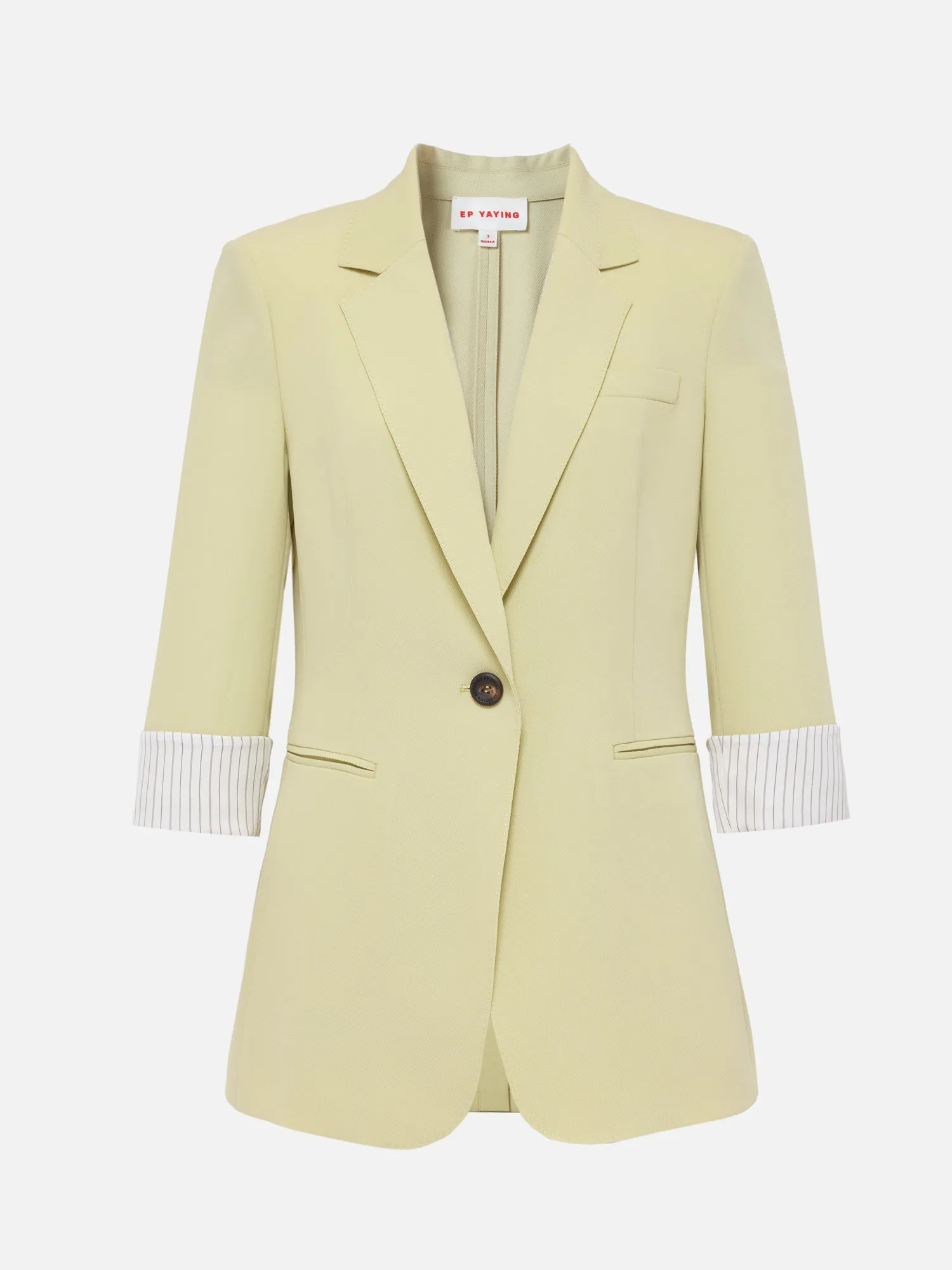 EP YAYING Acetic Acid Blazer