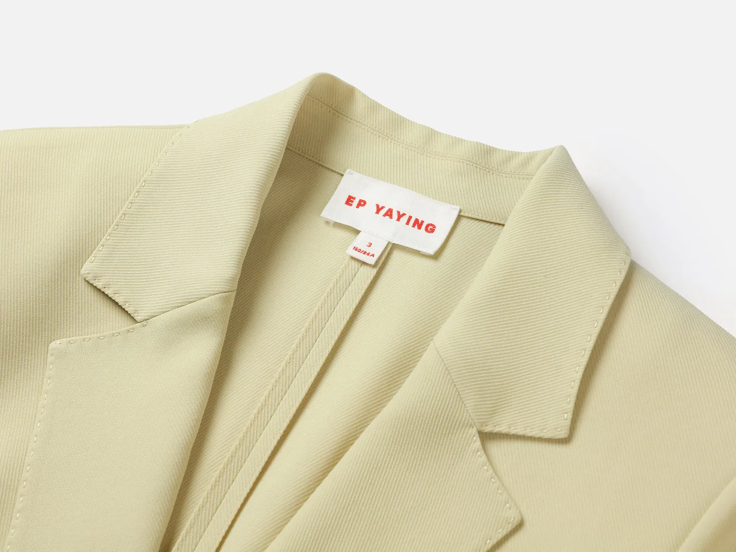 EP YAYING Acetic Acid Blazer
