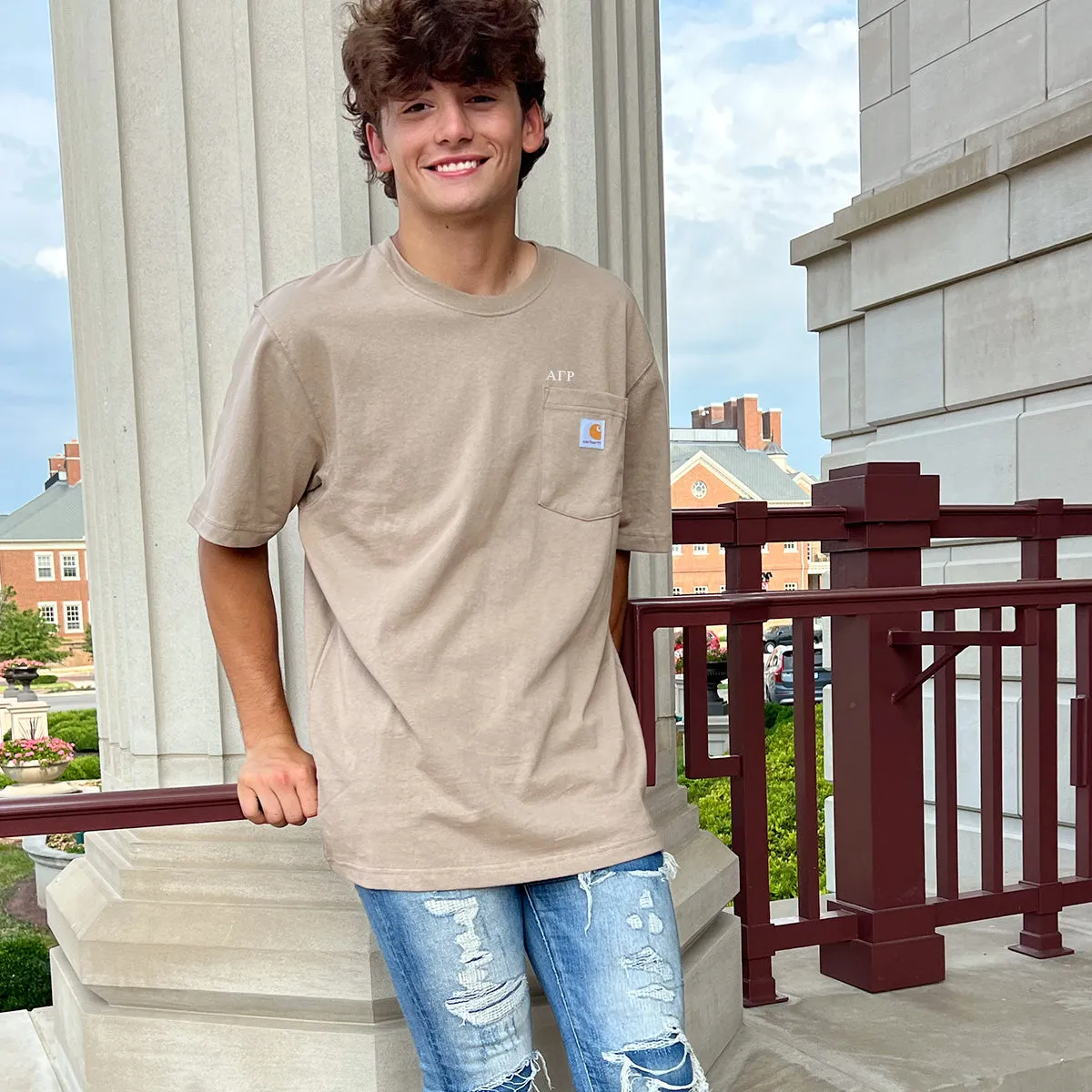 FIJI Carhartt Relaxed Fit Short Sleeve Pocket Tee