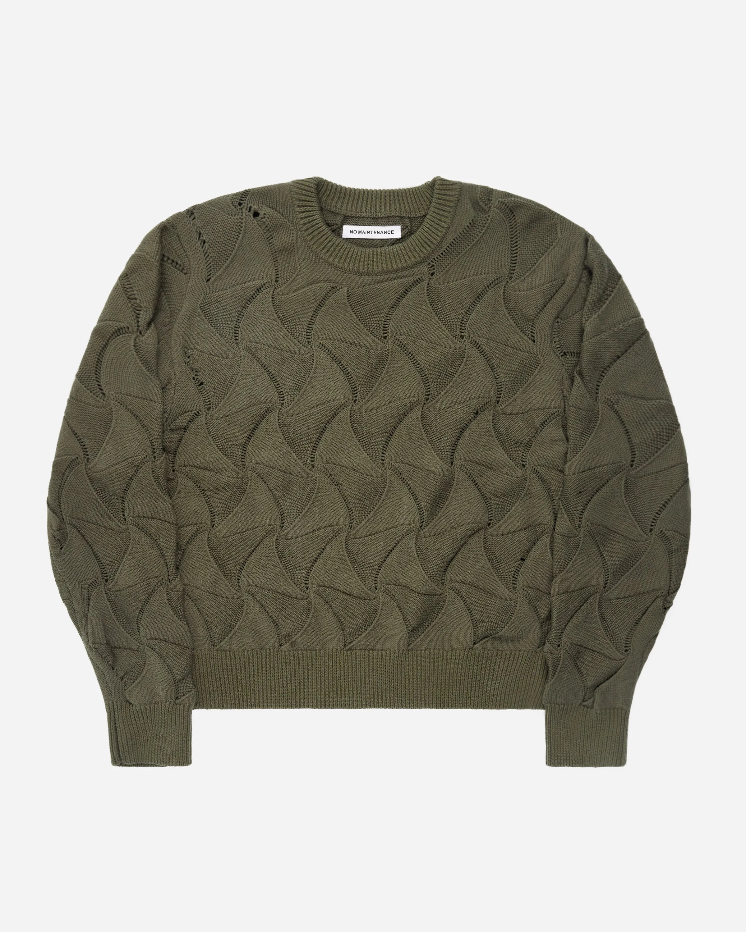 Geo Crewneck Knit