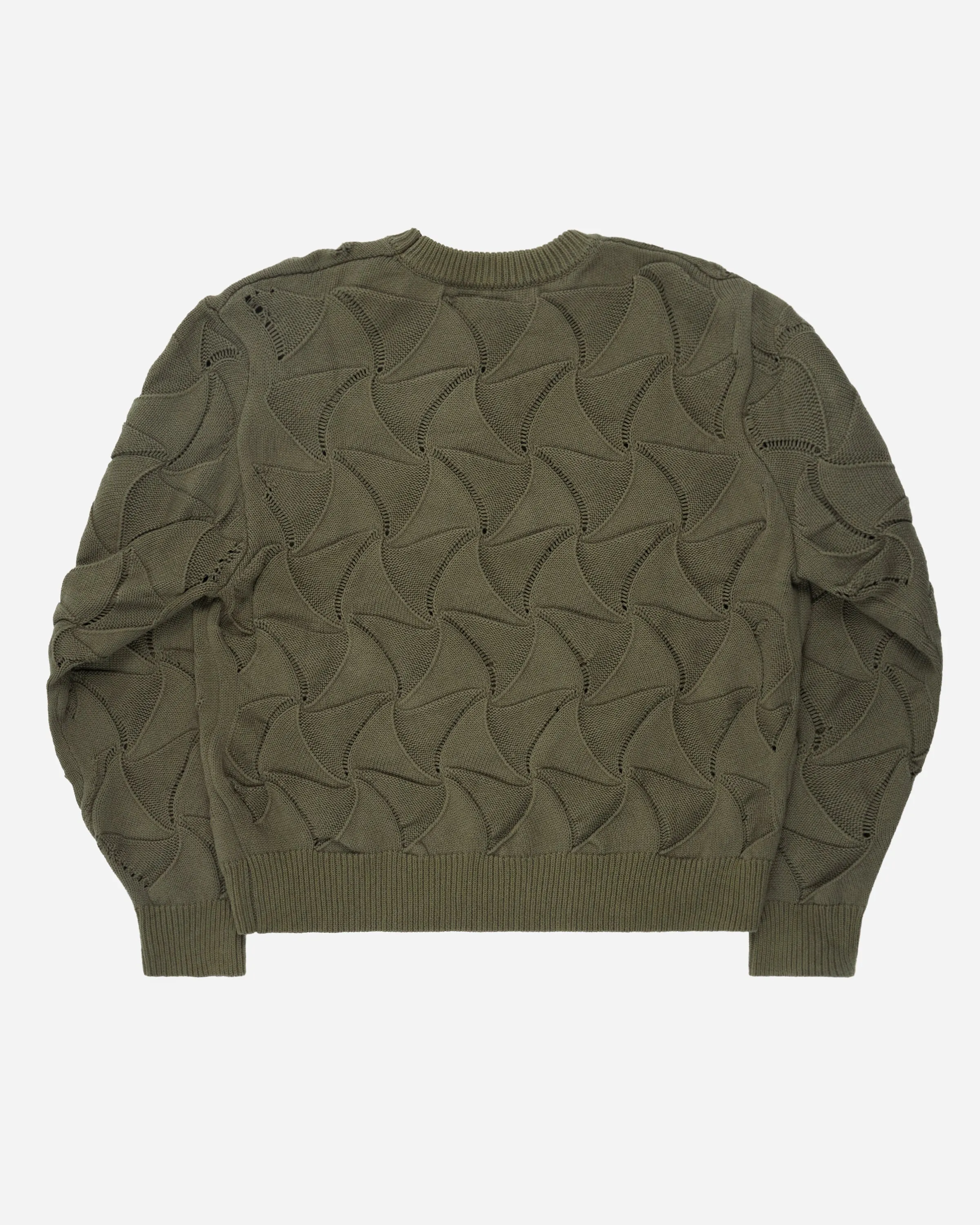 Geo Crewneck Knit