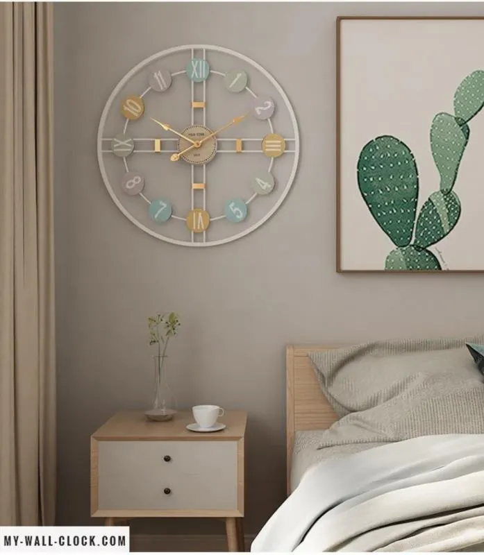 Industrial Clock Modern Style