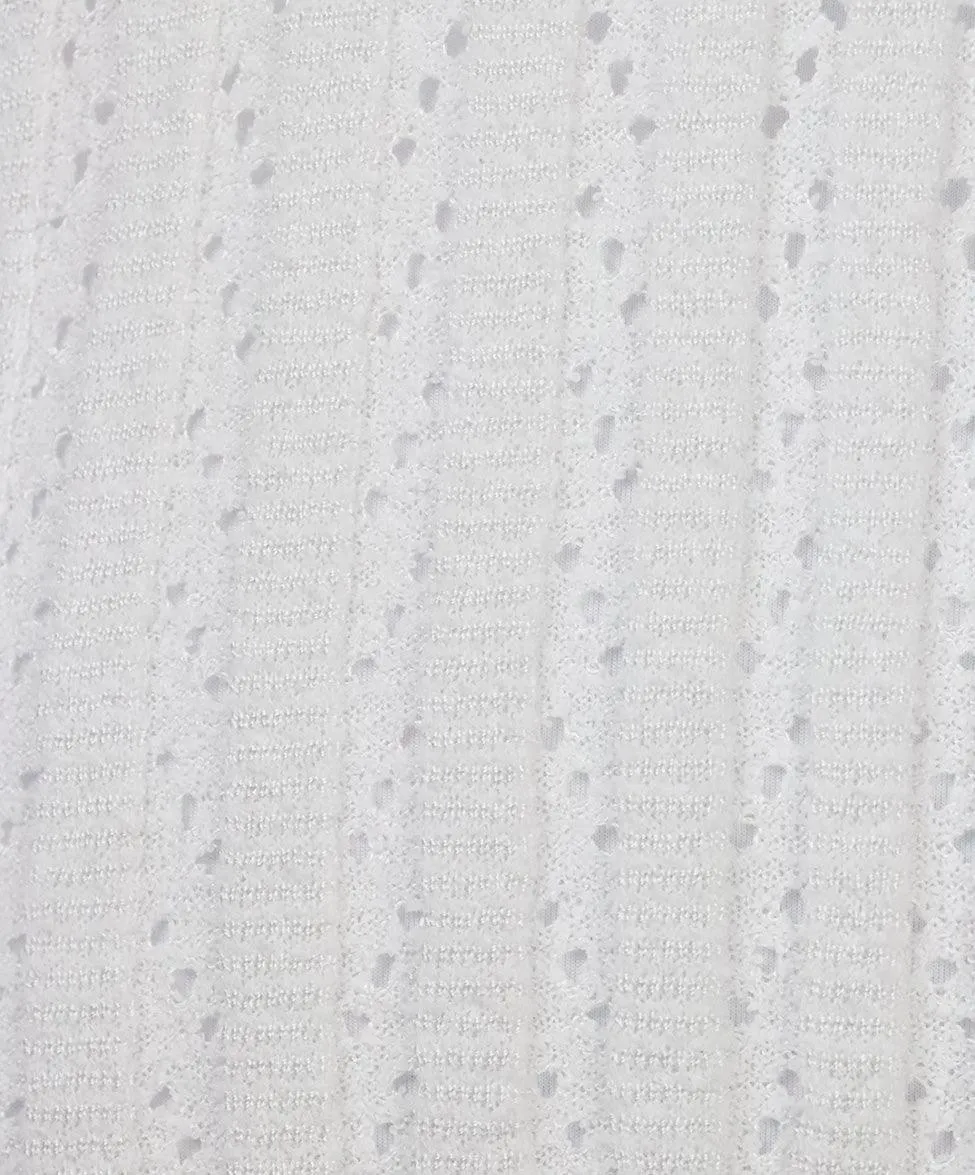 M Missoni White Knit Top sz 2