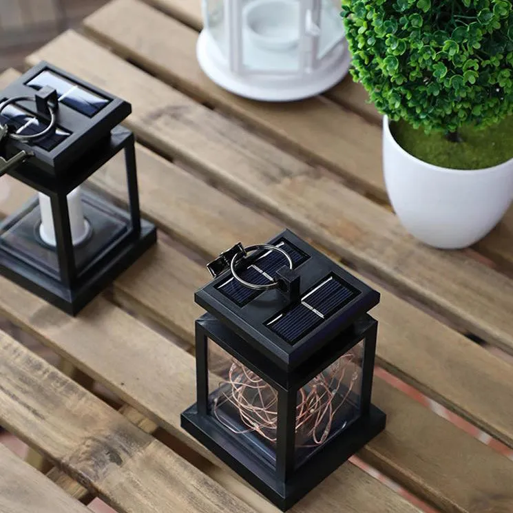 Modern Solar Star Candle ABS Waterproof LED Outdoor Lights
