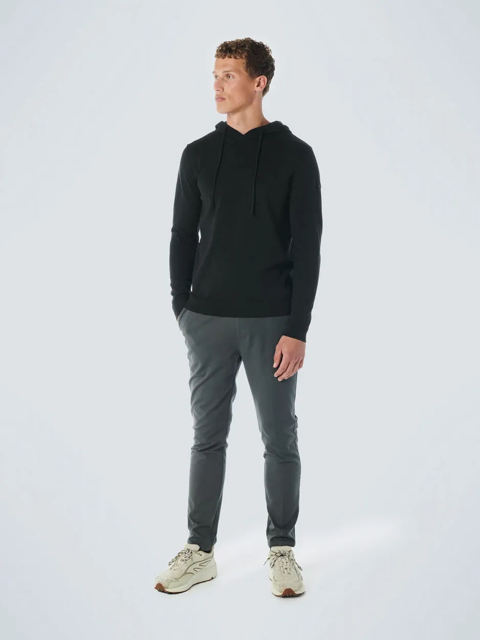 Pullover Hooded Solid | Black