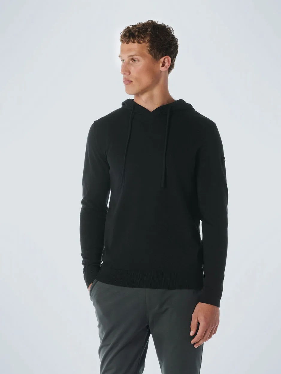 Pullover Hooded Solid | Black