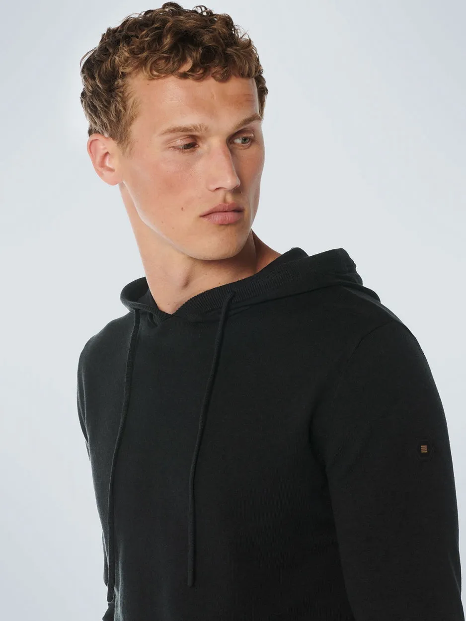 Pullover Hooded Solid | Black