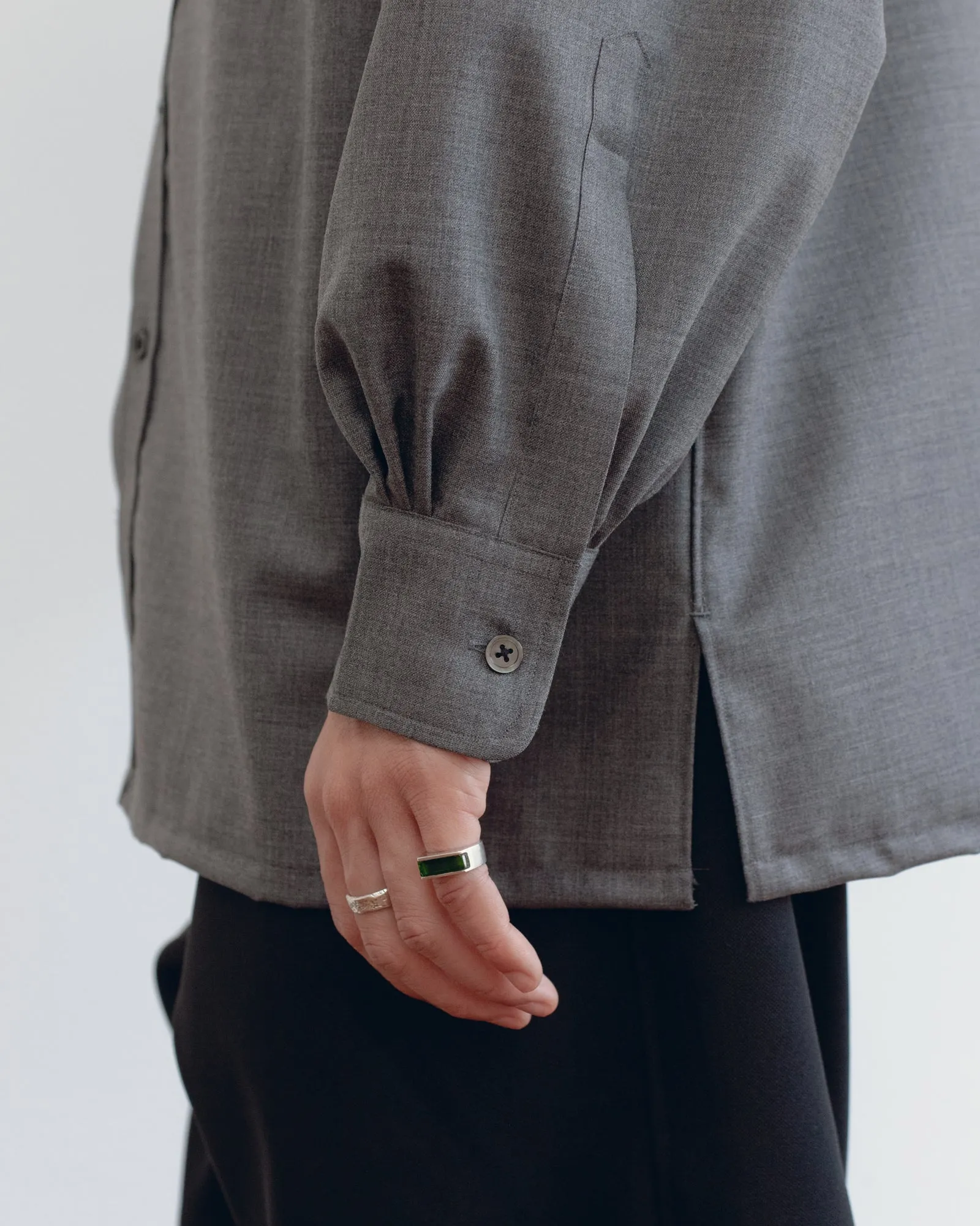 Signature Shirt - Super100's Wool - Black
