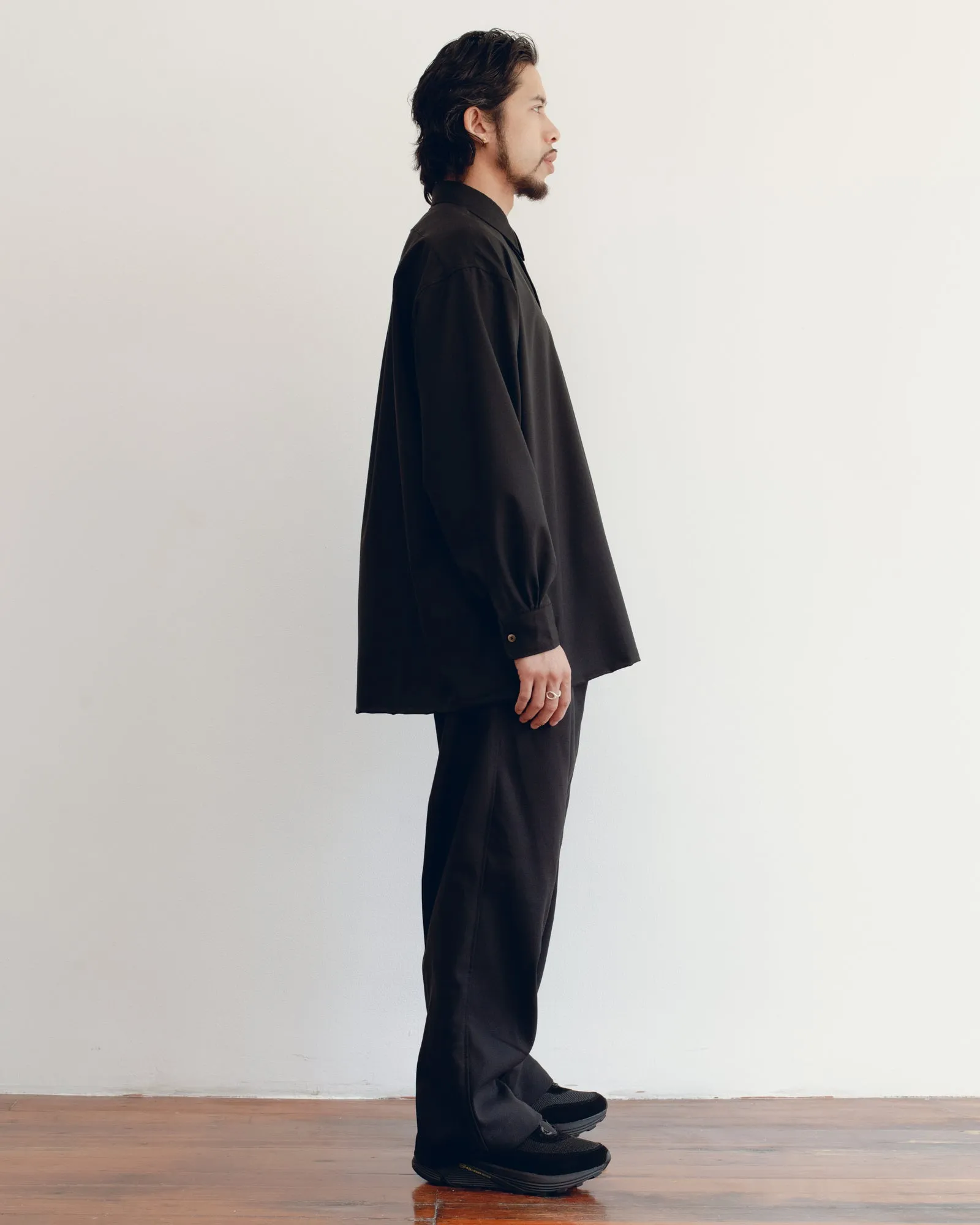 Signature Shirt - Super100's Wool - Black