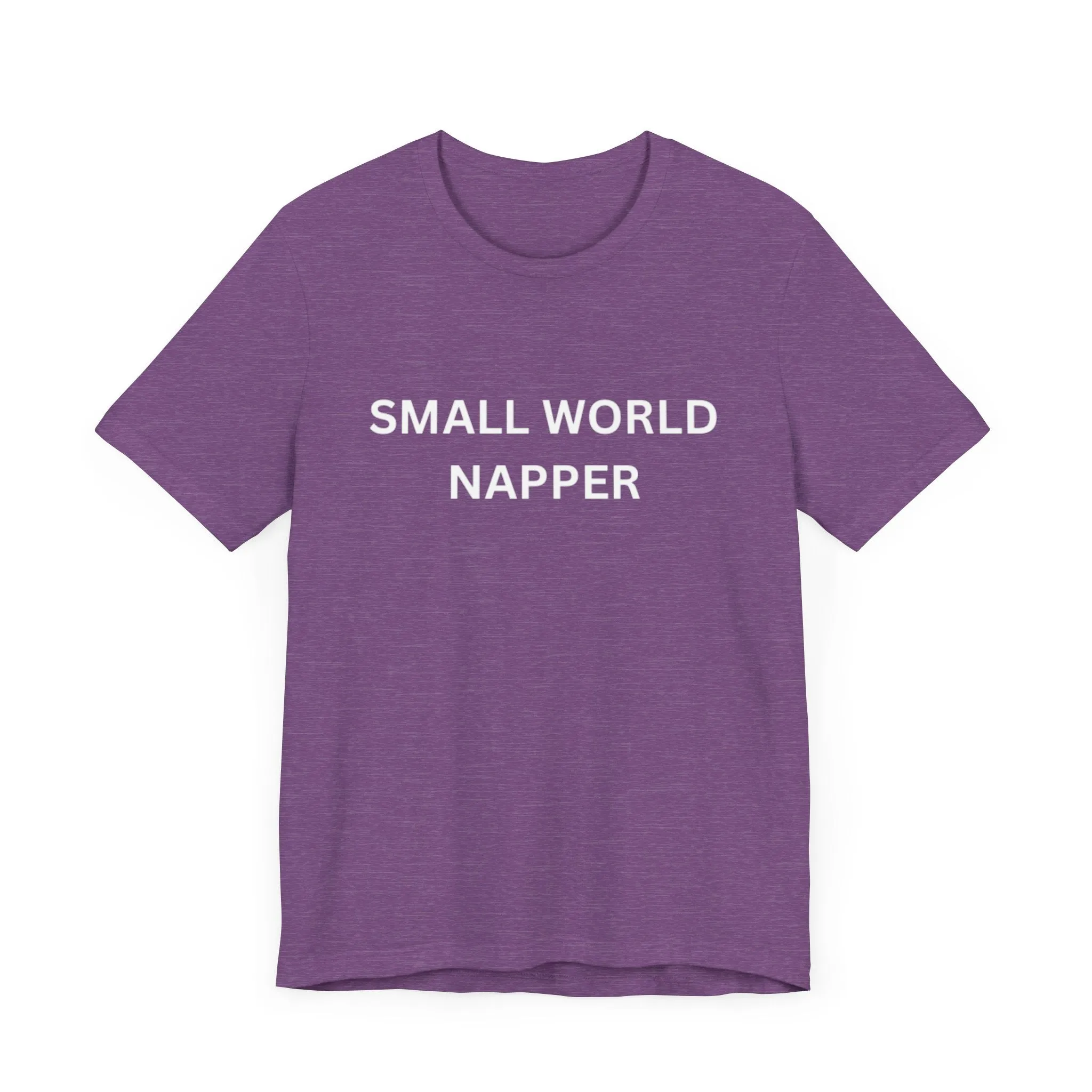 Small World Napper Unisex Jersey Short Sleeve Tee