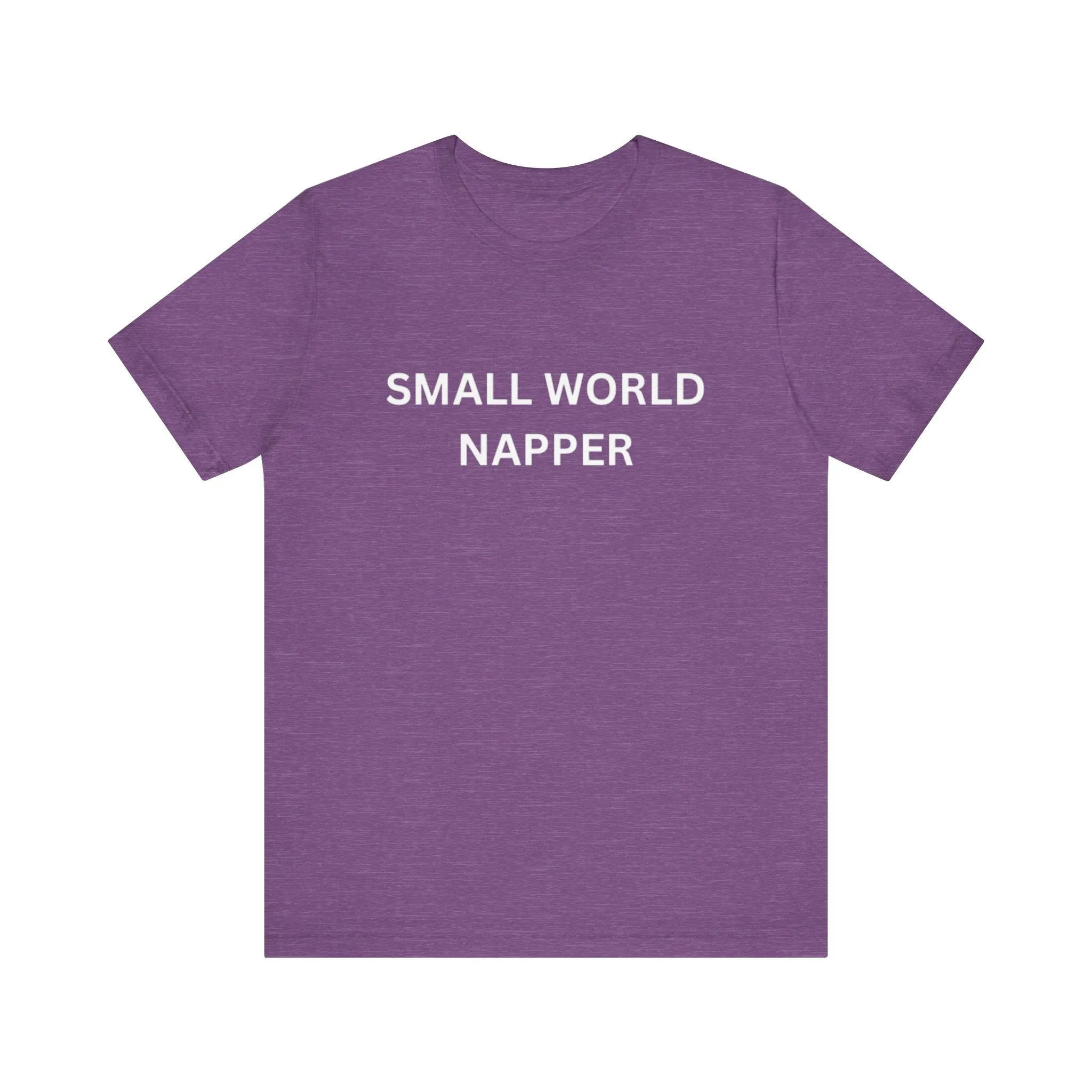 Small World Napper Unisex Jersey Short Sleeve Tee