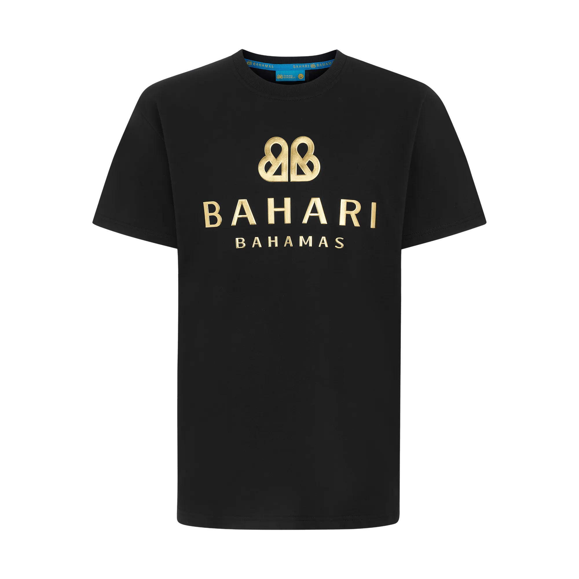 THE BAHAMIA TEE-BLACK & GOLD