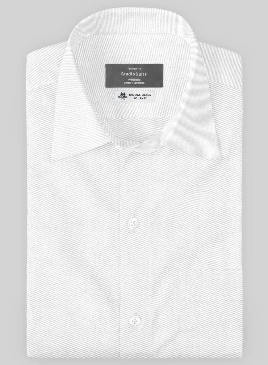 Thomas Mason White Cavalry Shirt