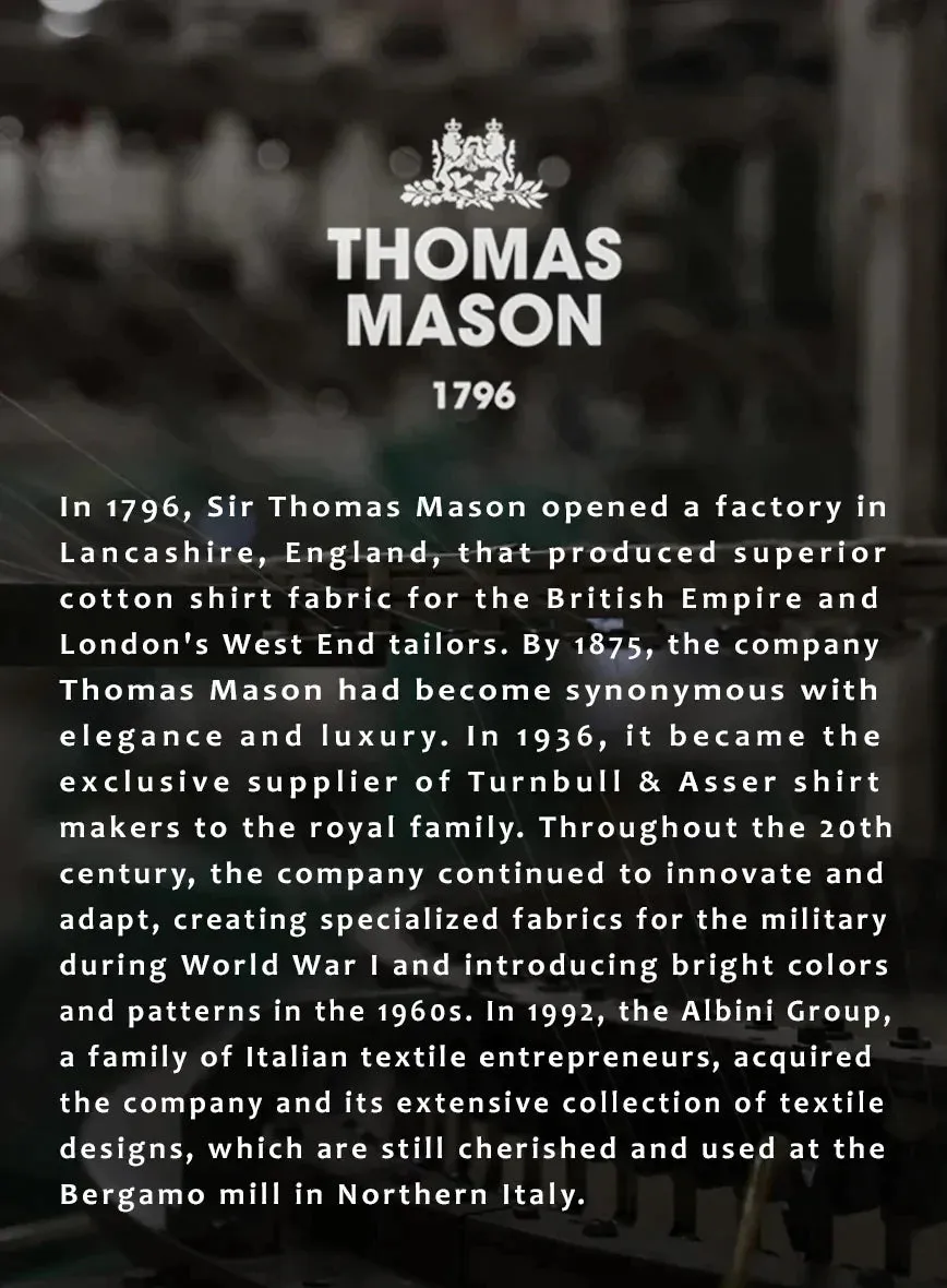 Thomas Mason White Cavalry Shirt