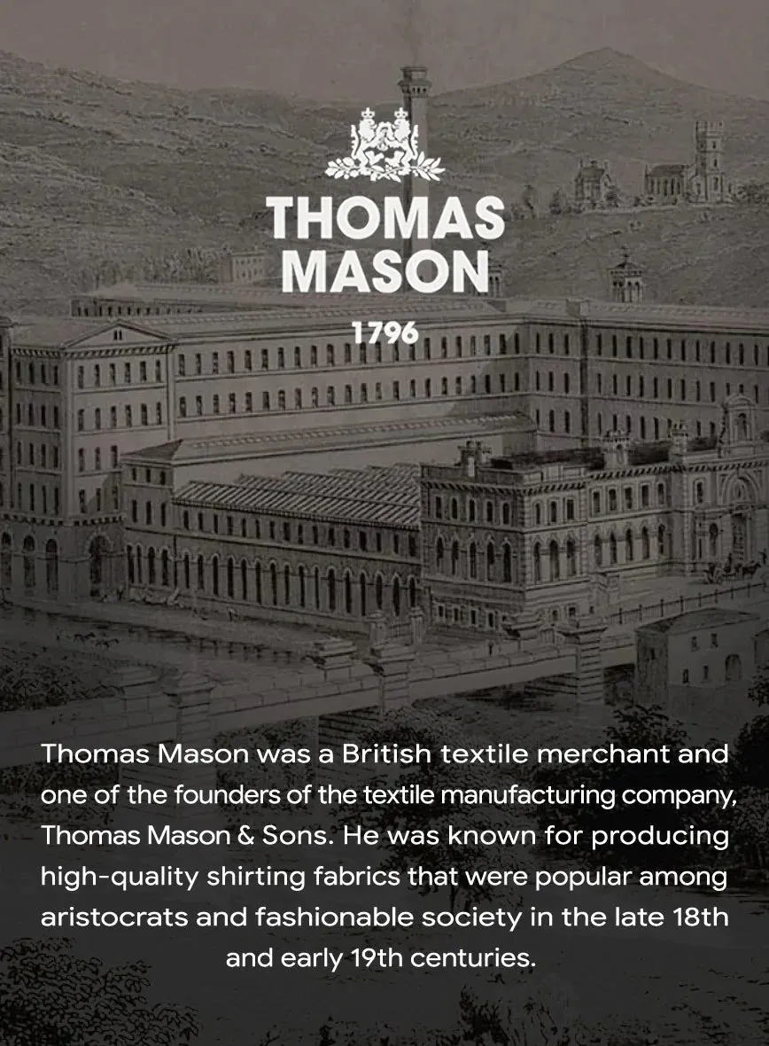 Thomas Mason White Cavalry Shirt
