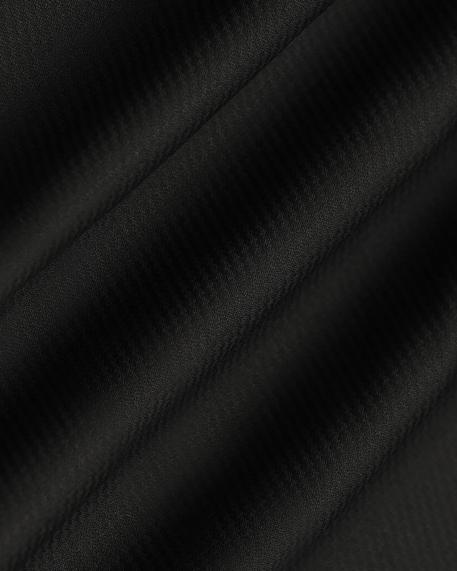 Two Piece Black Solid Formal Suit - Ethan