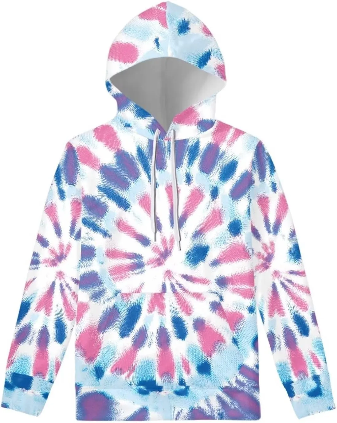 Uasibuni Fashion Letter Print Personalized Hoodie Drawstring Pullover Top Casual Loose Hooded Sweatshirt For Women