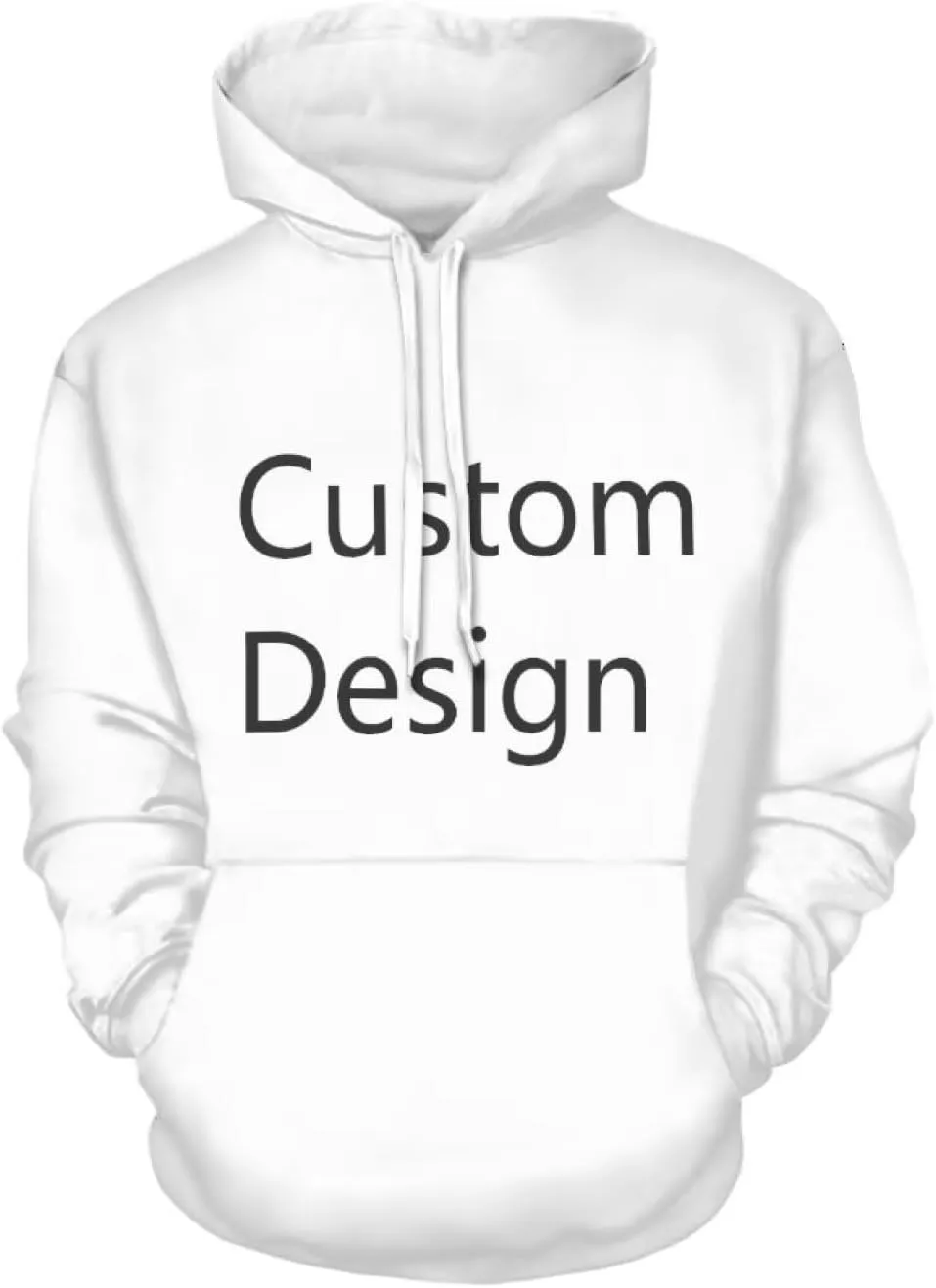 Uasibuni Fashion Letter Print Personalized Hoodie Drawstring Pullover Top Casual Loose Hooded Sweatshirt For Women
