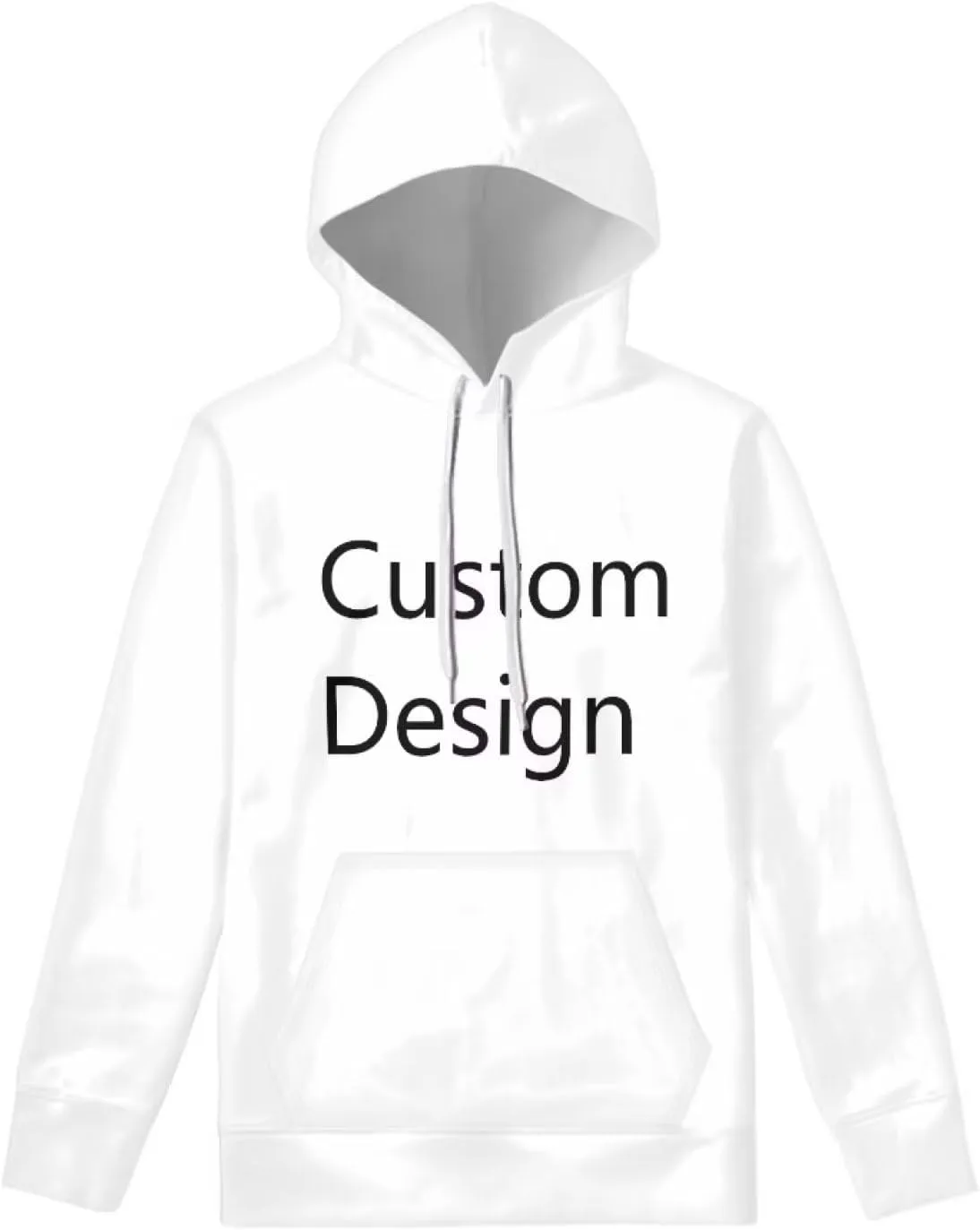 Uasibuni Fashion Letter Print Personalized Hoodie Drawstring Pullover Top Casual Loose Hooded Sweatshirt For Women