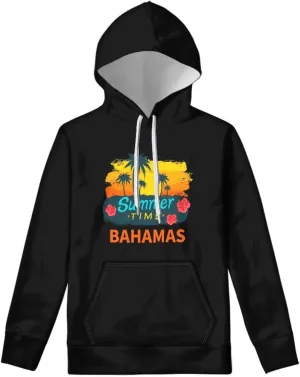 Uasibuni Fashion Letter Print Personalized Hoodie Drawstring Pullover Top Casual Loose Hooded Sweatshirt For Women