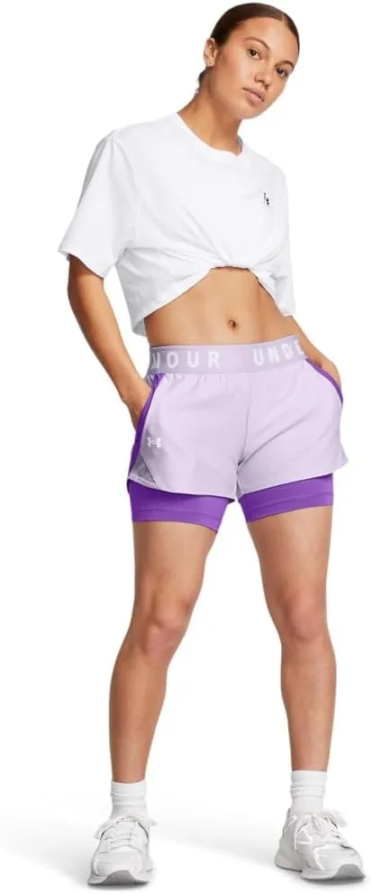 Under Armour Women's Play Up 2-in-1 Shorts