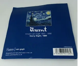 Van Gogh Round Pocket Mirror Starry Night