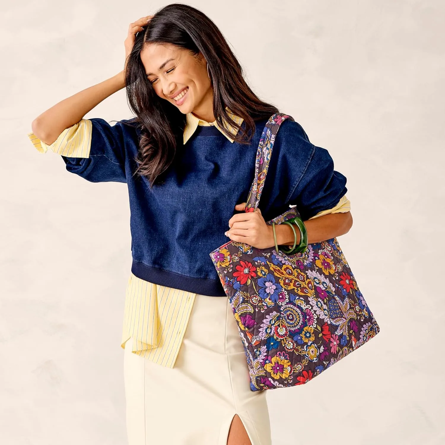 Vera Bradley Premium Cotton Original Tote