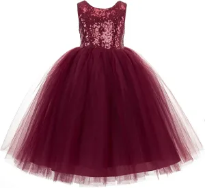 Vintage Corset Tutu Flower Girl Dress Novelty Wedding Tulle Reception 205
